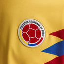 Camisa Retrô Seleção Colômbia II 1990 - Masculina Adidas - Amarela com detalhes em azul e vermelho