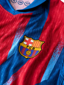 Camisa Barcelona IV 25/26 - Torcedor Nike Masculina - Azul com detalhes em vermelho