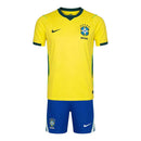 Kit Infantil Seleção Brasileira I 26/27 - Nike - Amarelo e azul