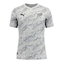 Camisa Seleção Nova Zelândia I 26/27 - Torcedor Puma Masculina - Branca com detalhes em cinza