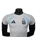 Camisa Seleção Argentina Treino 26/27 - Jogador Adidas Masculina - Branca e azul