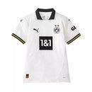 Camisa Borussia Dortmund III 24/25 - Torcedor Puma Feminina - Branca com detalhes em preto e amarelo
