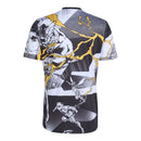 Camisa Real Madrid Pré-jogo Marvel Avengers 25/26 - Torcedor Adidas Masculina - Branca com detalhes em preto e amarelo