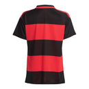 Camisa Flamengo I 26/27 - Torcedor Adidas Feminina - Preta e vermelha