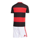 Kit Infantil Flamengo I 26/27 - Adidas - Preto e vermelho