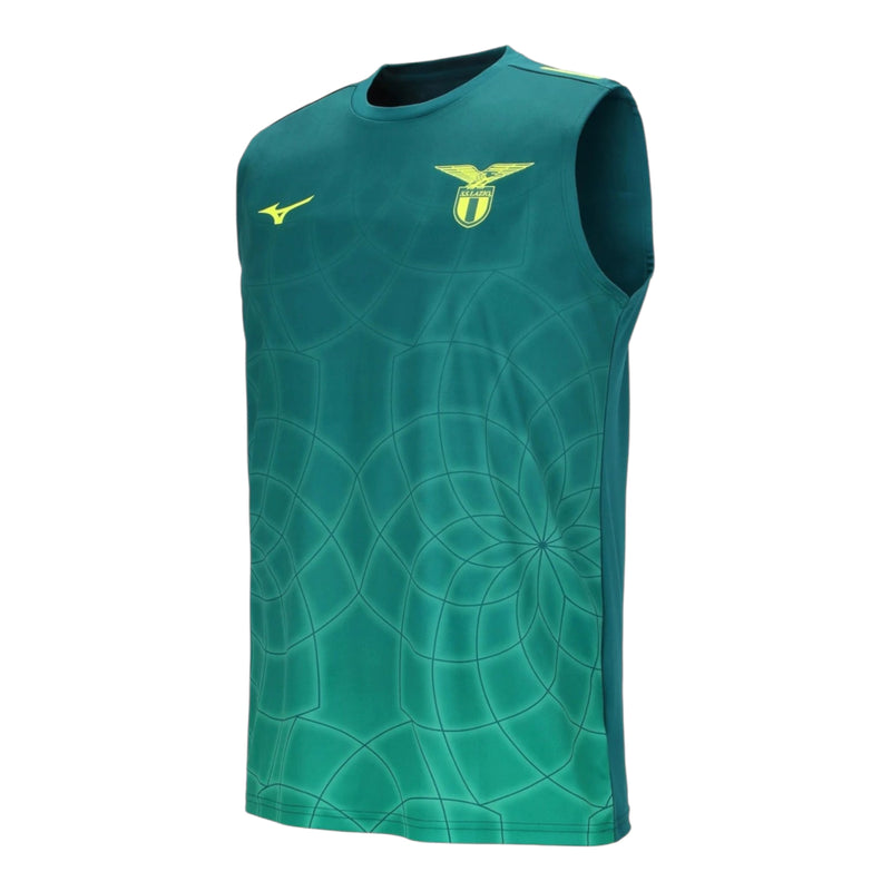 Camisa Regata Lazio Treino 25/26 - Torcedor Mizuno Masculina - Verde
