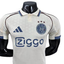 Camisa Ajax III 25/26 - Jogador Adidas Masculina - Branca e azul