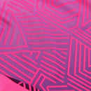 Camisa Lazio Goleiro II 24/25 - Torcedor Mizuno Masculina - Rosa com detalhes em roxo