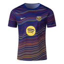 Camisa Barcelona Pré-jogo 25/26 - Torcedor Nike Masculina - Azul