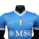 Camisa Napoli I 25/26 - Jogador EA7 Masculina - Azul