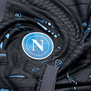 Camisa Napoli Treino 25/26 - Torcedor EA7 Masculina - Cinza com detalhes em azul