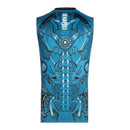Camisa Regata Napoli Treino 25/26 - Torcedor EA7 Masculina - Azul