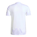 Camisa Manchester United II 25/26 - Torcedor Adidas Masculina - Branca com detalhes em roxo
