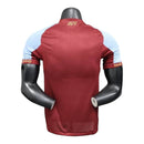 Camisa Aston Villa I 25/26 - Jogador Adidas Masculina - Vinho e azul
