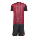 Kit Infantil Colo Colo Pré-jogo 26/27 - Adidas - Preto e vermelho