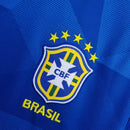 Camisa Retrô Seleção Brasileira II 2018/19 - Masculina Nike - Azul com detalhes em amarelo