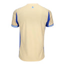 Camisa Olympique Marseille IV 25/26 - Torcedor Puma Masculina - Bege e azul