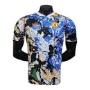 Camisa Manchester United Edição especial 26/27 - Jogador Adidas Masculina - Branca e azul