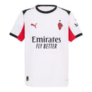 Camisa AC Milan II 25/26 - Torcedor Puma Masculina - Branca com detalhes em vermelho e preto