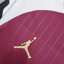 Camisa Retrô Paris Saint-Germain III 20/21 - Masculina Jordan - Vinho e branca
