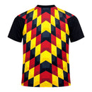 Camisa Seleção Alemanha Pré-jogo 26/27 - Torcedor Adidas Masculina - Preta com detalhes em vermelho e amarelo