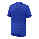 Camisa Paris Saint-Germain Pré-jogo 25/26 - Torcedor Nike Masculina - Azul