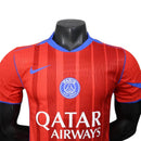 Camisa Paris Saint-Germain III 25/26 - Jogador Nike Masculina - Vermelha e azul