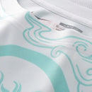 Camisa Chelsea Pré-jogo Edição especial Ano do Cavalo 26/27 - Torcedor Nike Feminina - Branca com detalhes em verde