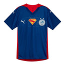 Camisa Bahia Edição especial Superman 25/26 - Torcedor Puma Feminina - Azul e vermelha