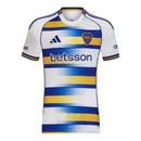 Camisa Boca Juniors III 26/27 - Torcedor Adidas Masculina - Branca com detalhes em azul e amarelo