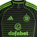 Camisa Celtic II 25/26 - Torcedor Adidas Masculina - Cinza com detalhes em verde