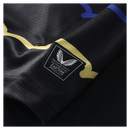 Camisa Everton III 25/26 - Torcedor Castore Feminina - Preta com detalhes em azul e amarelo