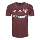 Camisa São Paulo Goleiro 26/27 - Torcedor New Balance Masculina - Vinho