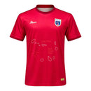 Camisa Seleção Cabo Verde III 26/27 - Torcedor Tempo Masculina - Vermelha