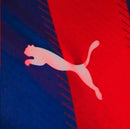 Camisa Cerro Portenho I 24/25 - Torcedor Puma Masculina - Vermelha e azul com detalhes em branco