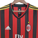 Camisa Retrô AC Milan 2013/2014 - Masculina Adidas - Vermelha e preta