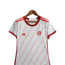 Camisa Internacional II 23/24 - Torcedor Adidas Feminina - Branca com detalhes em vermelho