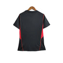 Camisa São Paulo Treino 23/24 - Torcedor Adidas Feminina - Preta com detalhes em vermelho