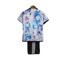 Kit Infantil Japão 23/24 - Adidas - Azul