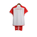 Kit Infantil Bayern de Munique I 23/24 - Adidas - Branco