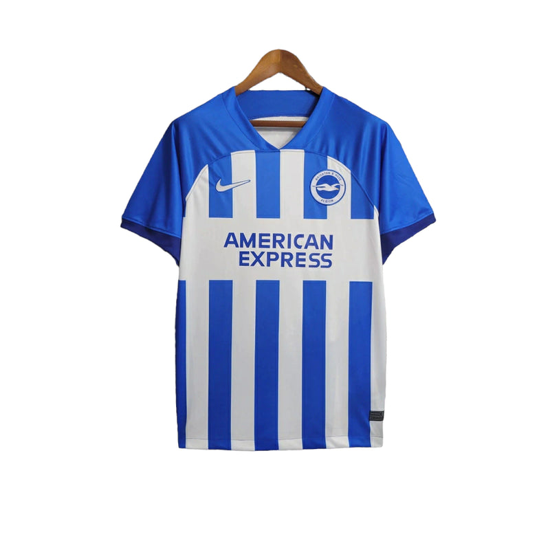 Camisa Brigthon Home 23/24 - Torcedor Nike Masculina - Azul
