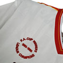 Camisa Retrô Liverpool 1985/1986 - Masculina - Branca com detalhes em vermelho