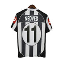 Camisa Retrô Juventus 2002/2003 - Lotto Masculina - Preta e branca