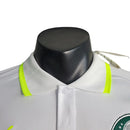 Camisa Palmeiras Treino 23/24 Polo Puma Masculina - Branco e Verde Limão