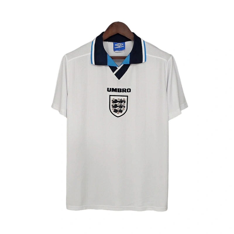 Camisa Retrô Seleção da Inglaterra 1996 - Umbro Masculina - Branca