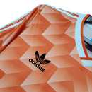 Camisa Retrô Seleção da Holanda I 1988 - Adidas Masculina - Laranja