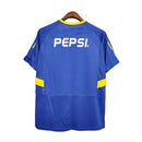 Camisa Retrô Boca Juniors 2003/2004 - Nike Masculina - Azul com detalhes em amarelo