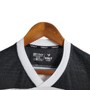 Camisa Santa Cruz I 23/24 Torcedor Masculina - Listrado em Preto Vermelho e Branco