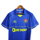 Camisa Fluminense Goleiro III 23/24 Umbro Torcedor Masculina - Azul com detalhes amarelo