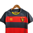 Camisa Sport I 23/24- Torcedor Feminina Umbro - Preta e Vermelha
